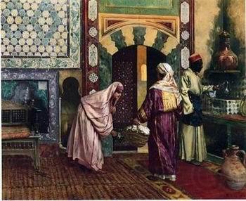unknow artist Arab or Arabic people and life. Orientalism oil paintings  373 Norge oil painting art